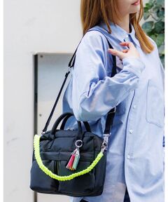 Rouge vif la cle / ルージュ・ヴィフ ラクレ ボストンバッグ | 【cheek / チーク】ダブルポケット3WAYボストンバッグ/C25008/ボ