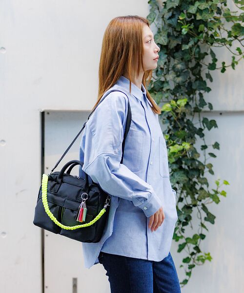 Rouge vif la cle / ルージュ・ヴィフ ラクレ ボストンバッグ | 【cheek / チーク】ダブルポケット3WAYボストンバッグ/C25008/ボ | 詳細8