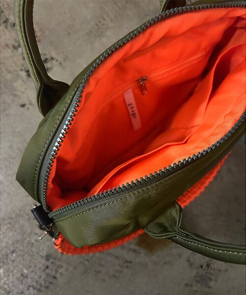 Rouge vif la cle / ルージュ・ヴィフ ラクレ ボストンバッグ | 【cheek / チーク】ダブルポケット3WAYボストンバッグ/C25008/ボ | 詳細15