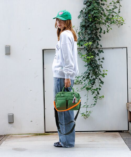 Rouge vif la cle / ルージュ・ヴィフ ラクレ ボストンバッグ | 【cheek / チーク】ダブルポケット3WAYボストンバッグ/C25008/ボ | 詳細16