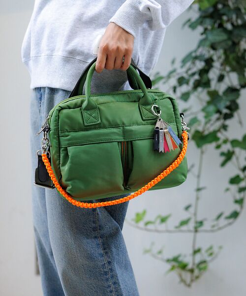 Rouge vif la cle / ルージュ・ヴィフ ラクレ ボストンバッグ | 【cheek / チーク】ダブルポケット3WAYボストンバッグ/C25008/ボ | 詳細17