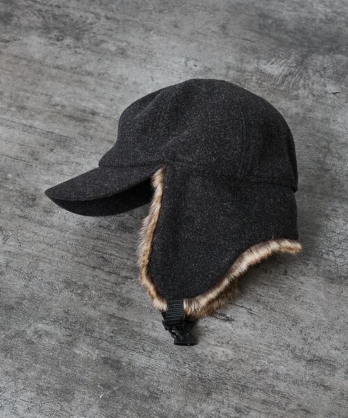 Rouge vif la cle / ルージュ・ヴィフ ラクレ ハット | 【RUBEN/ルーベン】RUS-6451/ウールライクドイヤーカバーキャップ/W | 詳細13