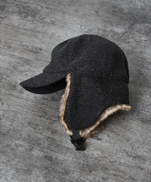 Rouge vif la cle / ルージュ・ヴィフ ラクレ ハット | 【RUBEN/ルーベン】RUS-6451/ウールライクドイヤーカバーキャップ/W | 詳細30