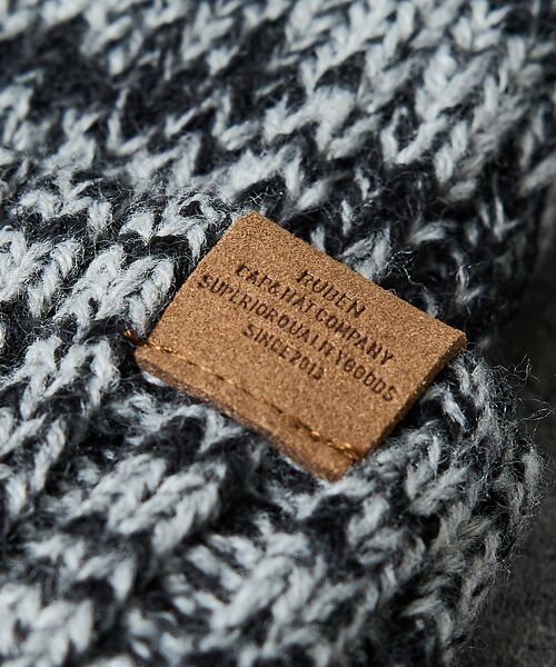 Rouge vif la cle / ルージュ・ヴィフ ラクレ ハット | 【RUBEN/ルーベン】RUS-7125/リブボアニット帽/RIB BORE W | 詳細5