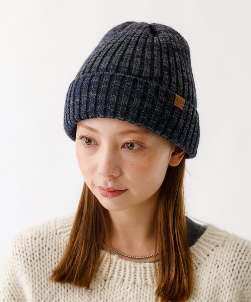 Rouge vif la cle / ルージュ・ヴィフ ラクレ ハット | 【RUBEN/ルーベン】RUS-7125/リブボアニット帽/RIB BORE W | 詳細8