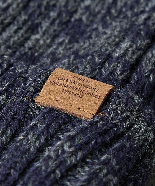 Rouge vif la cle / ルージュ・ヴィフ ラクレ ハット | 【RUBEN/ルーベン】RUS-7125/リブボアニット帽/RIB BORE W | 詳細10