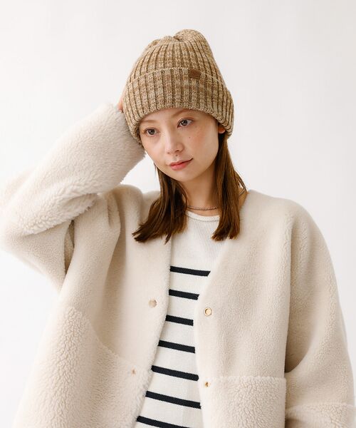 Rouge vif la cle / ルージュ・ヴィフ ラクレ ハット | 【RUBEN/ルーベン】RUS-7125/リブボアニット帽/RIB BORE W | 詳細12