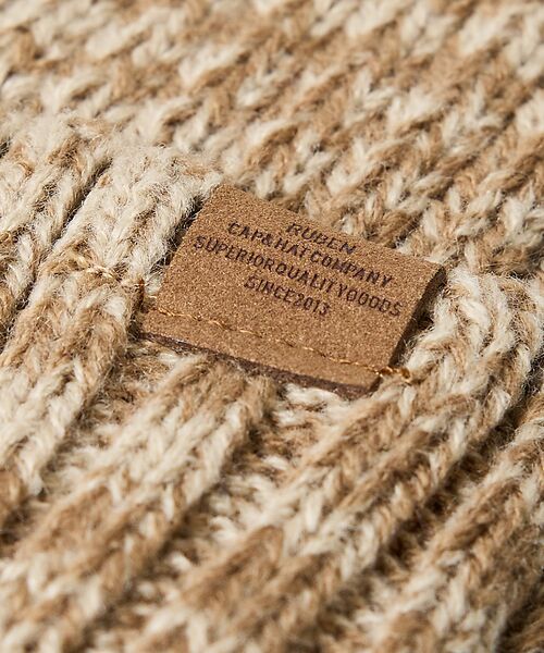 Rouge vif la cle / ルージュ・ヴィフ ラクレ ハット | 【RUBEN/ルーベン】RUS-7125/リブボアニット帽/RIB BORE W | 詳細15