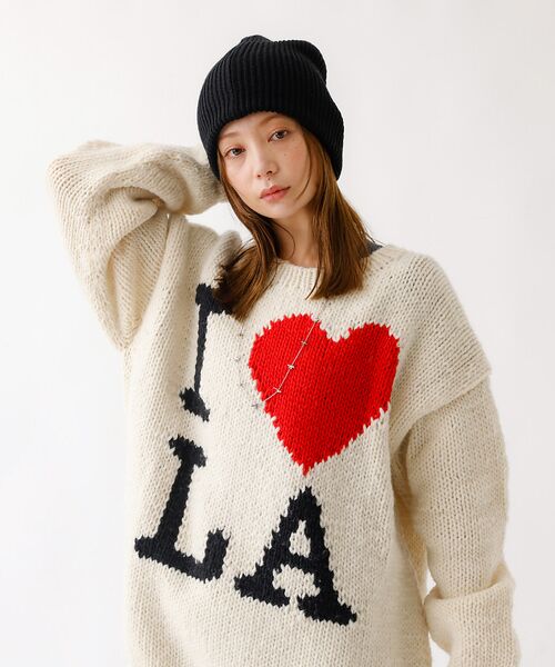 Rouge vif la cle / ルージュ・ヴィフ ラクレ ハット | 【RUBEN/ルーベン】RUS-8343/メリノウールリラックスビーニー/MER | 詳細1