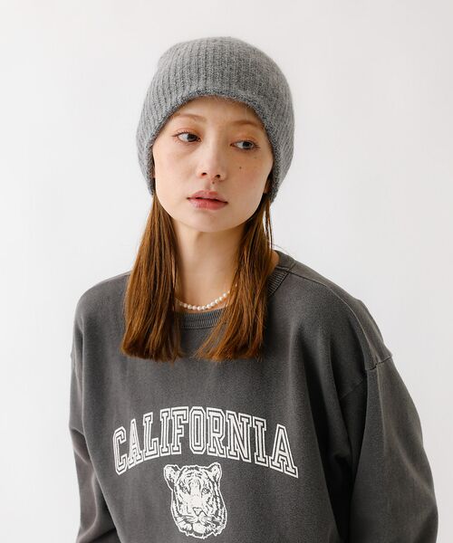 Rouge vif la cle / ルージュ・ヴィフ ラクレ ハット | 【RUBEN/ルーベン】RUS-8344/アンゴラビーニー/ANGORA LAK | 詳細1