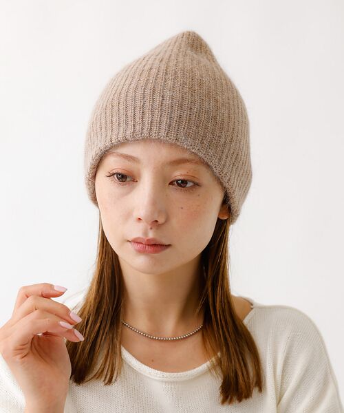 Rouge vif la cle / ルージュ・ヴィフ ラクレ ハット | 【RUBEN/ルーベン】RUS-8344/アンゴラビーニー/ANGORA LAK | 詳細8