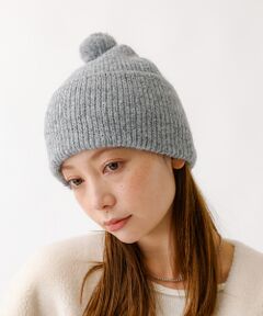 Rouge vif la cle / ルージュ・ヴィフ ラクレ ハット | 【RUBEN/ルーベン】RUS-8353/ヘザーボンボンワッチキャップ/HEAT