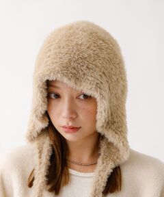 Rouge vif la cle / ルージュ・ヴィフ ラクレ ハット | 【RUBEN/ルーベン】RUS-8355/シャギーボンネット/SHAGGY BO