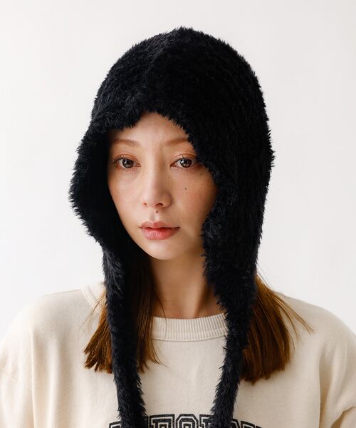 Rouge vif la cle / ルージュ・ヴィフ ラクレ ハット | 【RUBEN/ルーベン】RUS-8355/シャギーボンネット/SHAGGY BO | 詳細2