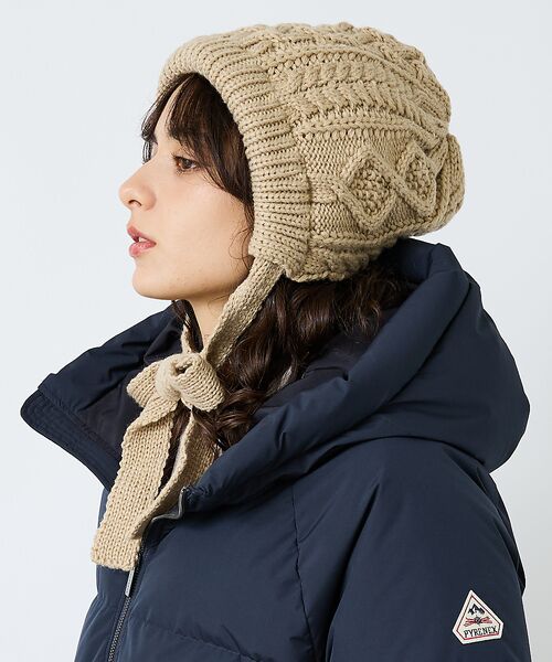 Rouge vif la cle / ルージュ・ヴィフ ラクレ ハット | 【RUBEN/ルーベン】RUS-8356/ケーブルボンネット/CABLE BON | 詳細11