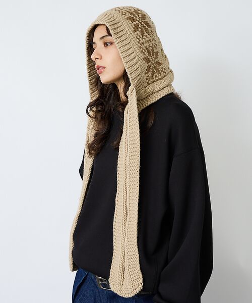 Rouge vif la cle / ルージュ・ヴィフ ラクレ ハット | 【RUBEN/ルーベン】RUS-8358//エストニアマフラーニット/ESTON | 詳細9