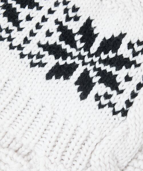 Rouge vif la cle / ルージュ・ヴィフ ラクレ ハット | 【RUBEN/ルーベン】RUS-8358//エストニアマフラーニット/ESTON | 詳細14