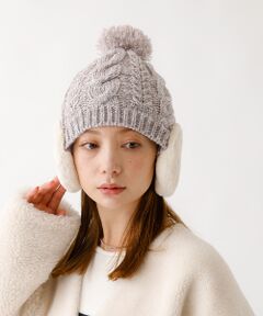 Rouge vif la cle / ルージュ・ヴィフ ラクレ ハット | 【RUBEN / ルーベン】RUS-8053 /イヤーカバーボンボンワッチ/EA