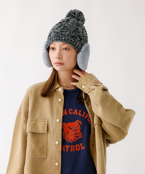 Rouge vif la cle / ルージュ・ヴィフ ラクレ ハット | 【RUBEN / ルーベン】RUS-8053 /イヤーカバーボンボンワッチ/EA | 詳細1