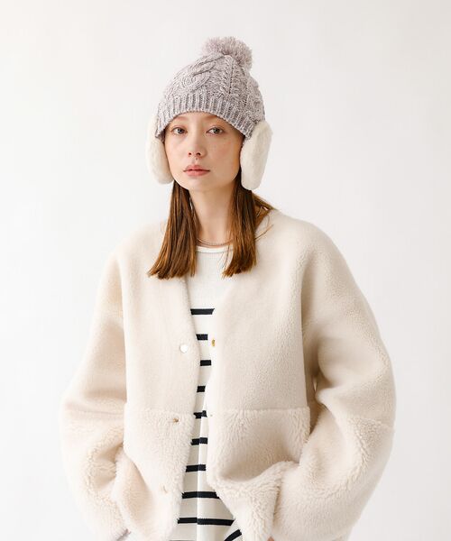 Rouge vif la cle / ルージュ・ヴィフ ラクレ ハット | 【RUBEN / ルーベン】RUS-8053 /イヤーカバーボンボンワッチ/EA | 詳細12