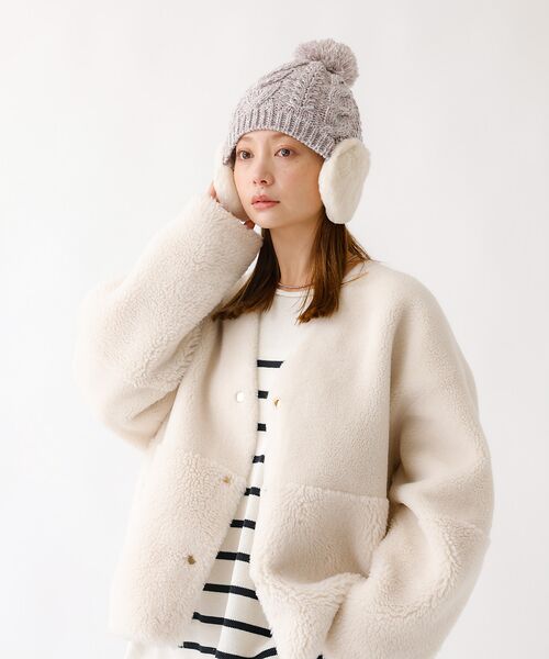 Rouge vif la cle / ルージュ・ヴィフ ラクレ ハット | 【RUBEN / ルーベン】RUS-8053 /イヤーカバーボンボンワッチ/EA | 詳細13