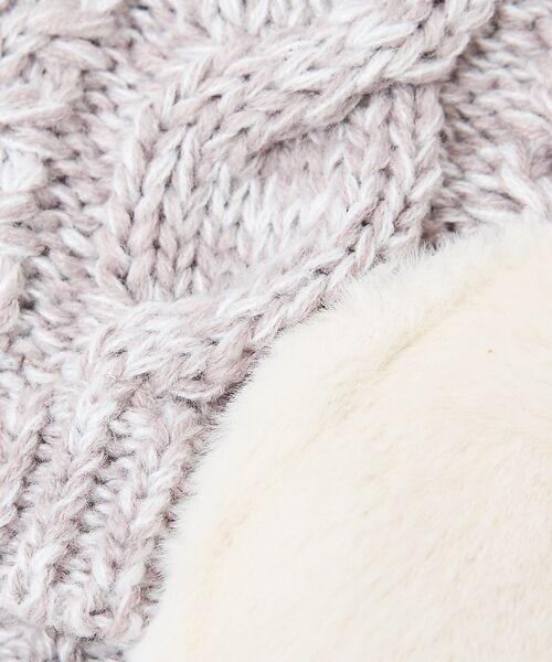 Rouge vif la cle / ルージュ・ヴィフ ラクレ ハット | 【RUBEN / ルーベン】RUS-8053 /イヤーカバーボンボンワッチ/EA | 詳細16