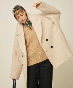 Rouge vif la cle / ルージュ・ヴィフ ラクレ ピーコート | シャギーピーコート