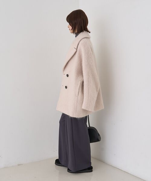Rouge vif la cle / ルージュ・ヴィフ ラクレ ピーコート | シャギーピーコート | 詳細10