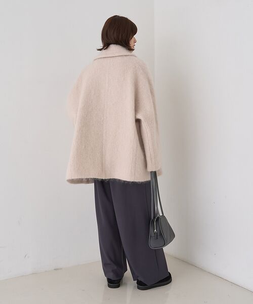 Rouge vif la cle / ルージュ・ヴィフ ラクレ ピーコート | シャギーピーコート | 詳細11