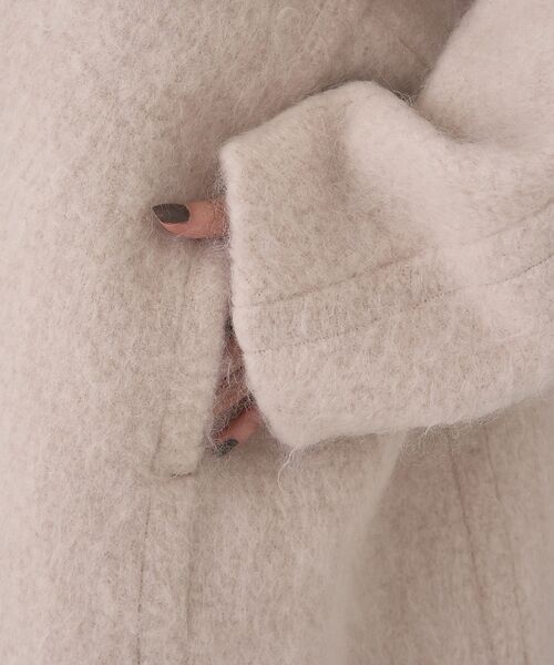 Rouge vif la cle / ルージュ・ヴィフ ラクレ ピーコート | シャギーピーコート | 詳細17