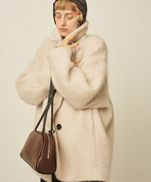 Rouge vif la cle / ルージュ・ヴィフ ラクレ ピーコート | シャギーピーコート | 詳細5