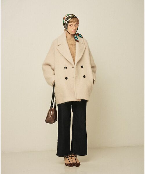 Rouge vif la cle / ルージュ・ヴィフ ラクレ ピーコート | シャギーピーコート | 詳細8