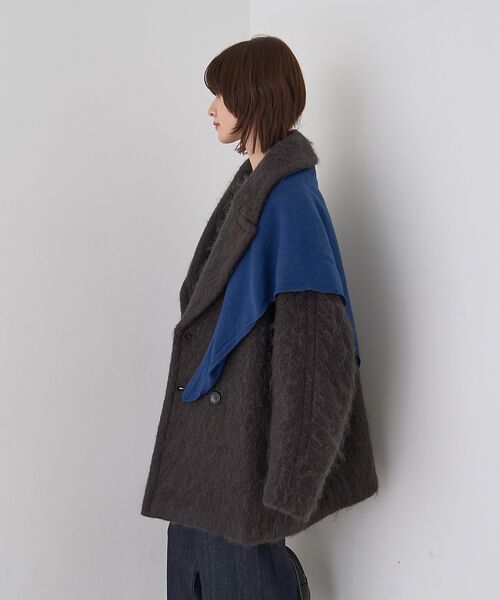 Rouge vif la cle / ルージュ・ヴィフ ラクレ ピーコート | シャギーピーコート | 詳細21