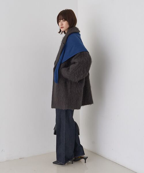 Rouge vif la cle / ルージュ・ヴィフ ラクレ ピーコート | シャギーピーコート | 詳細26