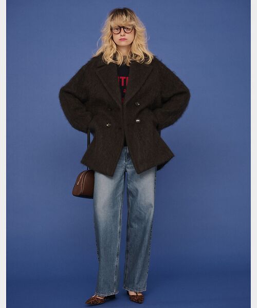 Rouge vif la cle / ルージュ・ヴィフ ラクレ ピーコート | シャギーピーコート | 詳細27