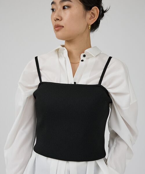 Rouge vif la cle / ルージュ・ヴィフ ラクレ シャツ・ブラウス | タイ付クリアブロードシャツ | 詳細19