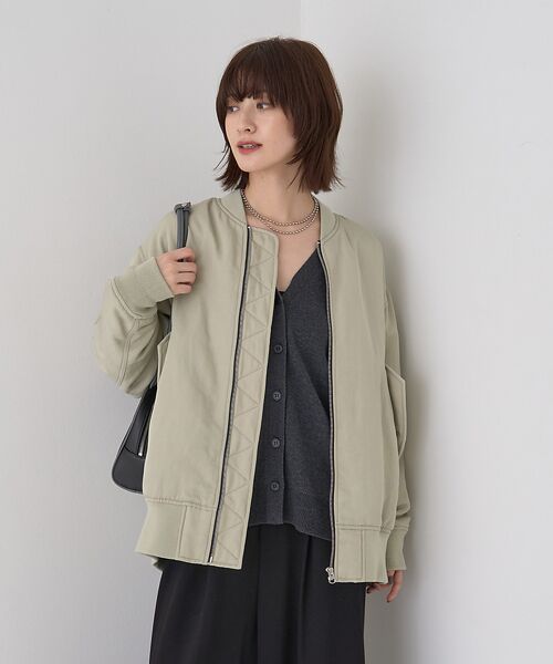 Rouge vif la cle / ルージュ・ヴィフ ラクレ ブルゾン | 【高機能中綿使用】ミリタリーブルゾン | 詳細1