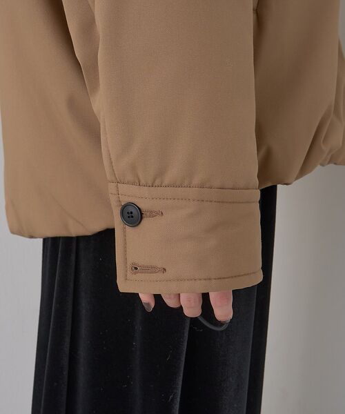 Rouge vif la cle / ルージュ・ヴィフ ラクレ ブルゾン | 異素材衿パフィブルゾン/ハンティングジャケット | 詳細23