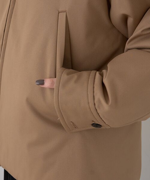 Rouge vif la cle / ルージュ・ヴィフ ラクレ ブルゾン | 異素材衿パフィブルゾン/ハンティングジャケット | 詳細25