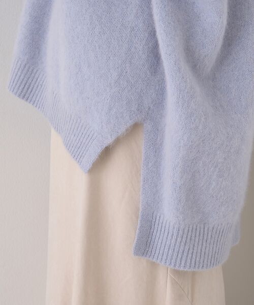 Rouge vif la cle / ルージュ・ヴィフ ラクレ ニット・セーター | フォックスウールVネックスリットニットプルオーバー | 詳細16