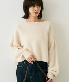 Rouge vif la cle / ルージュ・ヴィフ ラクレ ニット・セーター | フォックスウールクロップドボレロプルオーバー