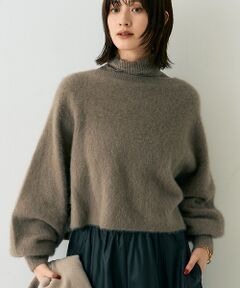 Rouge vif la cle / ルージュ・ヴィフ ラクレ ニット・セーター | フォックスウールクロップドボレロプルオーバー