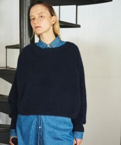 Rouge vif la cle / ルージュ・ヴィフ ラクレ ニット・セーター | フォックスウールクロップドボレロプルオーバー