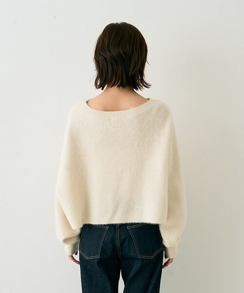 Rouge vif la cle / ルージュ・ヴィフ ラクレ ニット・セーター | フォックスウールクロップドボレロプルオーバー | 詳細8