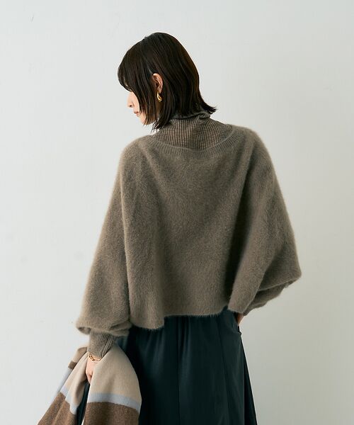 Rouge vif la cle / ルージュ・ヴィフ ラクレ ニット・セーター | フォックスウールクロップドボレロプルオーバー | 詳細15