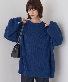 Rouge vif la cle / ルージュ・ヴィフ ラクレ ニット・セーター | 【ストールセット】ポケット付片畦ニットプルオーバー