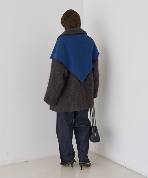 Rouge vif la cle / ルージュ・ヴィフ ラクレ ニット・セーター | 【ストールセット】ポケット付片畦ニットプルオーバー | 詳細19