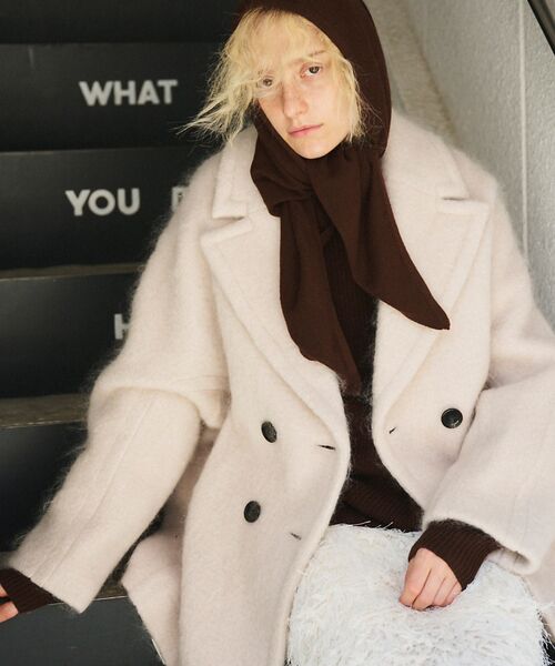 Rouge vif la cle / ルージュ・ヴィフ ラクレ ニット・セーター | 【ストールセット】ポケット付片畦ニットプルオーバー | 詳細23