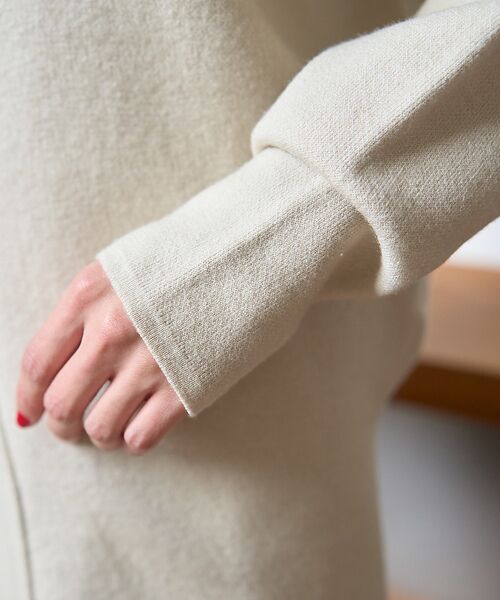 Rouge vif la cle / ルージュ・ヴィフ ラクレ カーディガン・ボレロ | 変形オーバールーズニットカーディガン | 詳細11