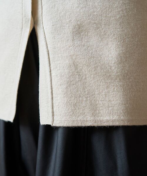 Rouge vif la cle / ルージュ・ヴィフ ラクレ カーディガン・ボレロ | 変形オーバールーズニットカーディガン | 詳細12